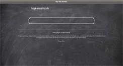 Desktop Screenshot of high-vocality.de