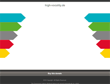 Tablet Screenshot of high-vocality.de